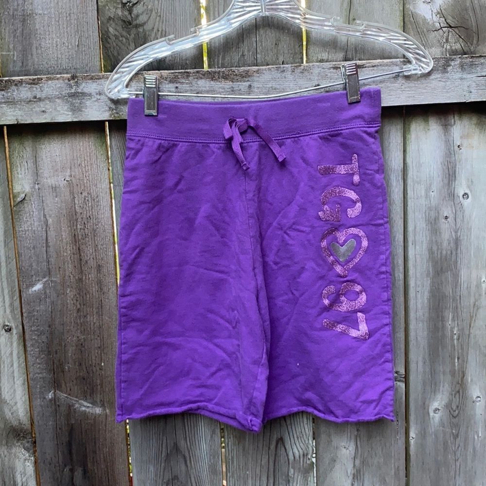 Total Girl Purple Shorts sz. 14-16